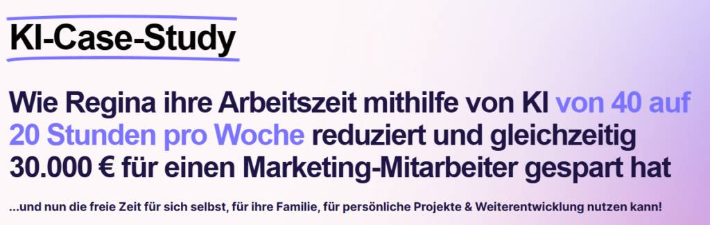 Case Study - Wie Regina KI nutzt